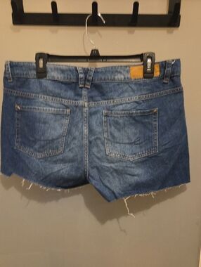 Women's Denim Cutoff Shorts - Blue